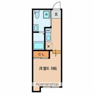 LAPIS本駒込【102号室】の間取り