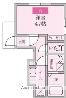 グレースシティ南柏Ⅱ【1階】の間取り