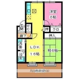 プレミール飯倉【B2103号室】の間取り
