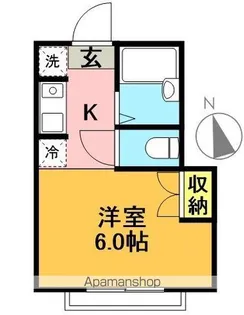 セイクレッド・ヒルズ【202号室】の間取り