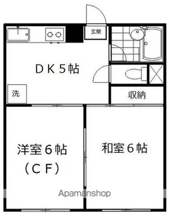 メイコンフォート【3階】の間取り