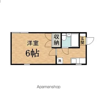 桜プレイスアネックス【1階】の間取り