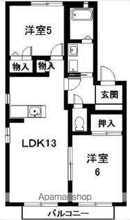 マーベラス【2階】の間取り