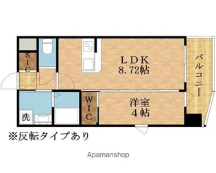 クローバー・グランデ今里【105号室】の間取り