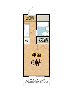 中野田口ビル【403号室】の間取り