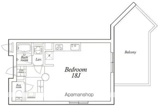 アスタルテ上原【1階】の間取り
