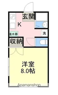 つちやハイツC【101号室】の間取り
