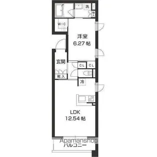 東京都杉並区清水2丁目【マンション】の間取り