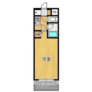 ヒルズ西赤坂【4階】の間取り