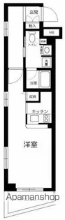 ヴィスタガーデン西荻窪【209号室】の間取り