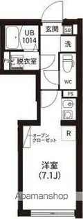 レピュア南大井レジデンス【2階】の間取り