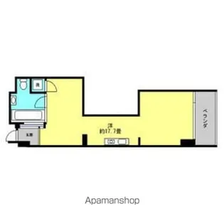 FLATS GAZERY(フラットガゼレイ)【3階】の間取り