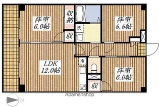 グランデールA−1【303号室】の間取り