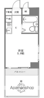 ポートハイム三春台【2階】の間取り