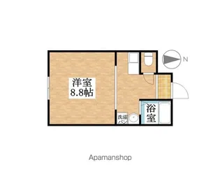 サンシャイン常普請【201号室】の間取り