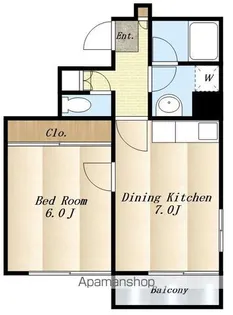 東京都武蔵野市緑町1丁目【マンション】の間取り