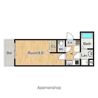 (仮称)ジーメゾン千葉長洲ベルビュー【1階】の間取り