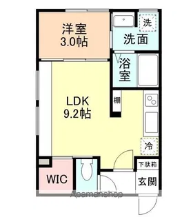 INTEGRAL KiKi【2階】の間取り