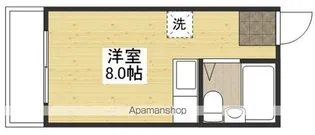 フォンティーヌブロードタケダ【2階】の間取り