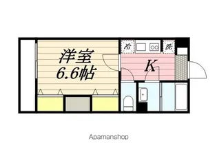 マリンパレス津田沼【1階】の間取り