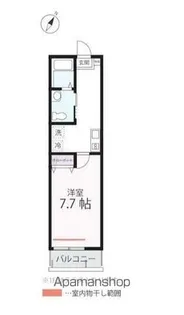 ハーミットクラブハウス横浜駅西【1階】の間取り