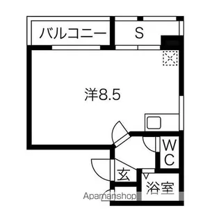 セリニティ星ヶ丘【2階】の間取り