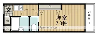 ラヴィータ箕面【3階】の間取り