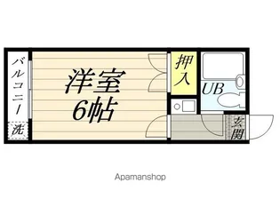 コトブキハウス【206号室】の間取り