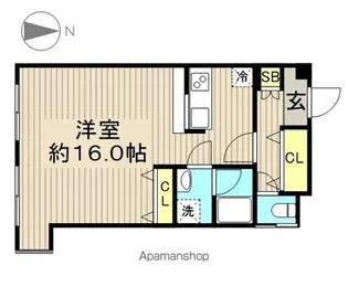 三家第2ビル【3階】の間取り