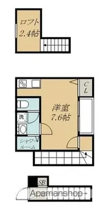 KIKUNA原町【2階】の間取り
