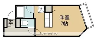 パートナー幸町【1階】の間取り