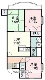 エトワールパレスⅡ【3階】の間取り
