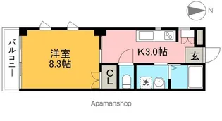 アルス丸の内【2階】の間取り