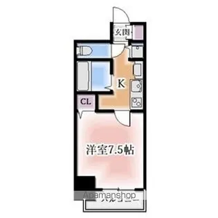 プレサンス泉アーバンゲート【5階】の間取り