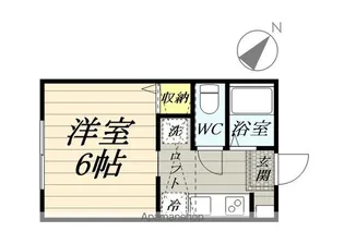 ハウス鶴見市場Ⅲ【1階】の間取り