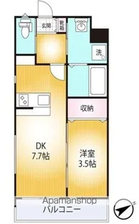 AQUE19【3階】の間取り