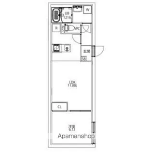 MAXIV CITY文京小石川【2階】の間取り