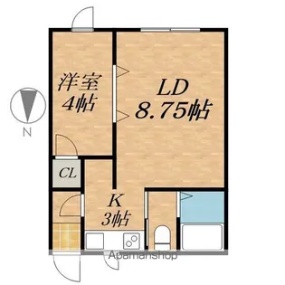 ARMしんとく2【2階】の間取り