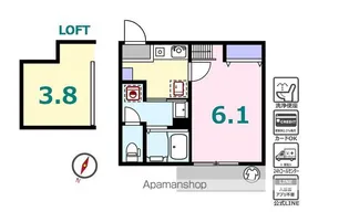シュガール御所山ONE【1階】の間取り