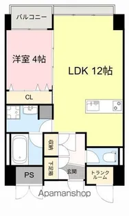 PAXレジデンス【4階】の間取り