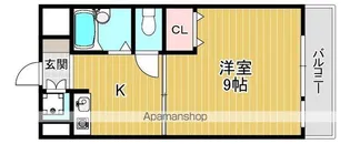 アネックス大久保【301号室】の間取り