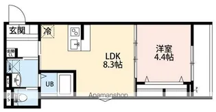 ROBOT HOME 阿佐谷北【3階】の間取り