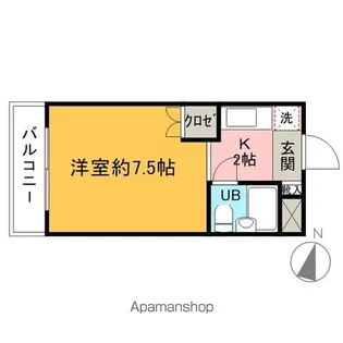 ハイムマロンローズ【2階】の間取り