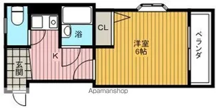 クレストウッド【3階】の間取り