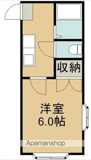 ホワイトキャッスル35番館【2階】の間取り