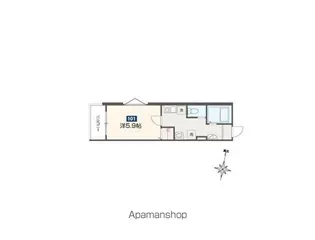 クラブレジデンス東青梅【1階】の間取り