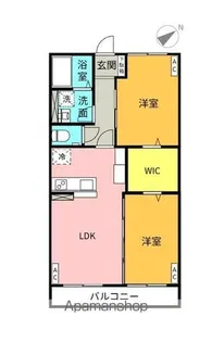 ノブレス オブリージュ 宇多津駅前桜通り【302号室】の間取り