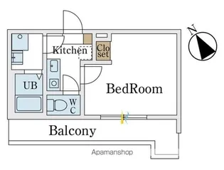 LINKS YOKOHAMA SASABORI【1階】の間取り