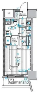 リライア東京墨田【4階】の間取り
