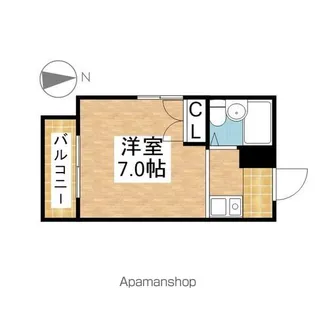 プリミエール鶴舞【4階】の間取り